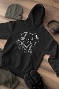 Personalised Dad Fist Punch Hoodie