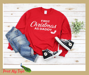 Personalised First Christmas as Jumper