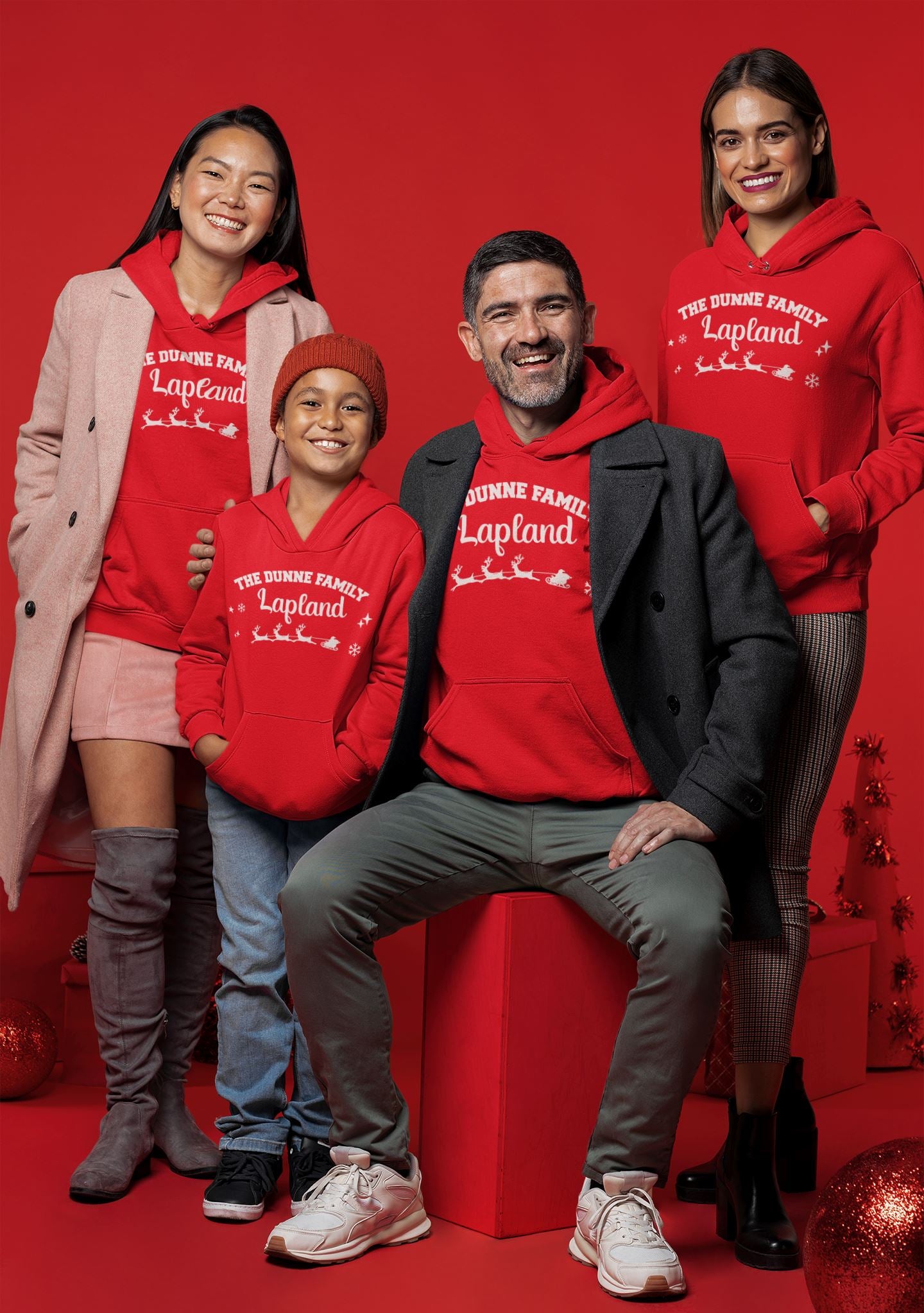 Family christmas outlet hoodies