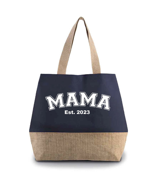 Personalised Mama Est Shopper Bag