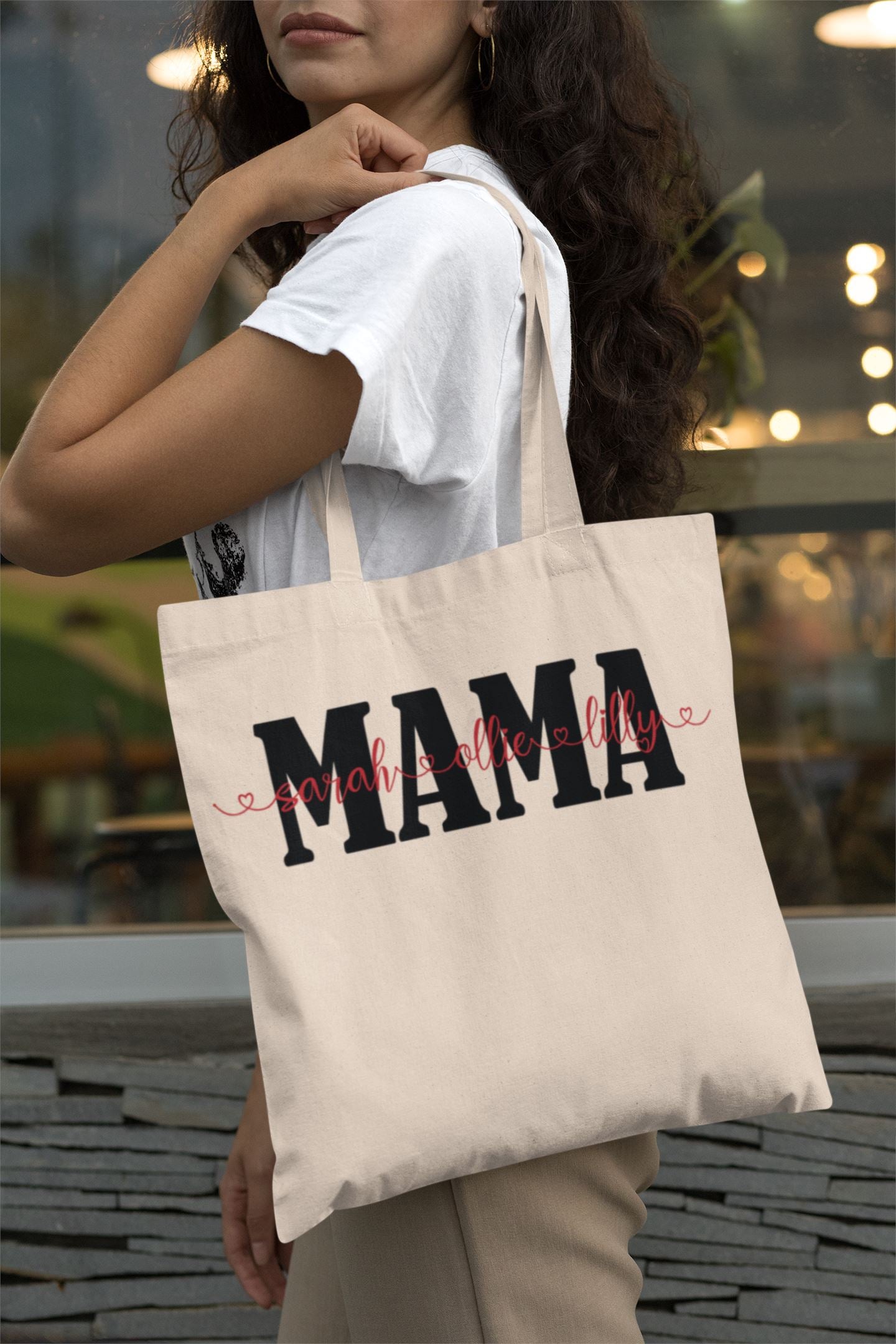 Personalised Mama Tote Bag