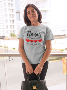 Personalised Nana's Little Sweethearts T-shirt