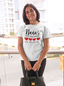 Personalised Nana's Little Sweethearts T-shirt