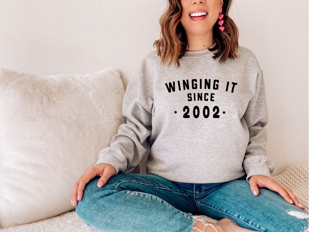 Personalised Winging It Sweatshirt