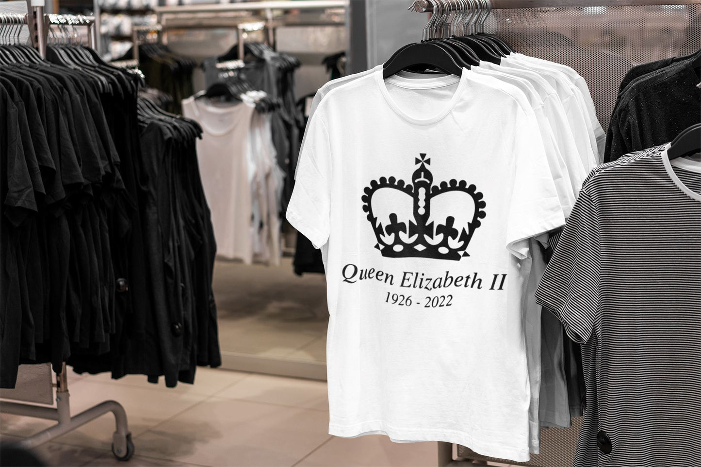 Queen Elizabeth Remembrance T-Shirts