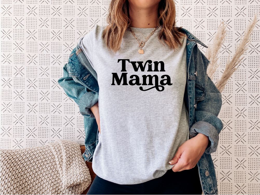 Twin 2024 mama shirt