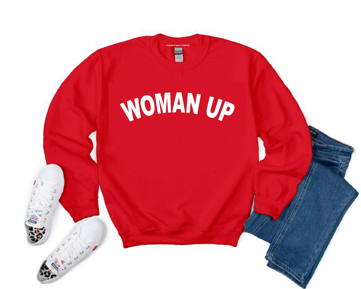 Woman Up Feminist Sweatshirt