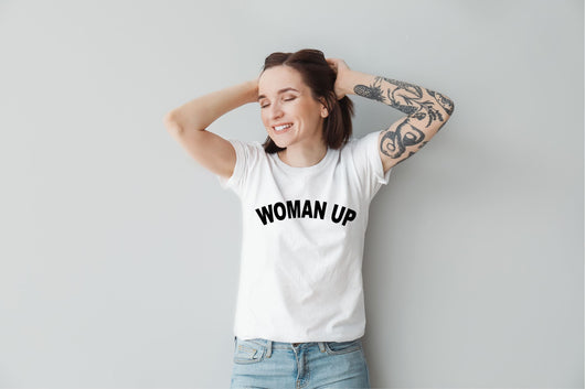 Woman Up Feminist T-shirt