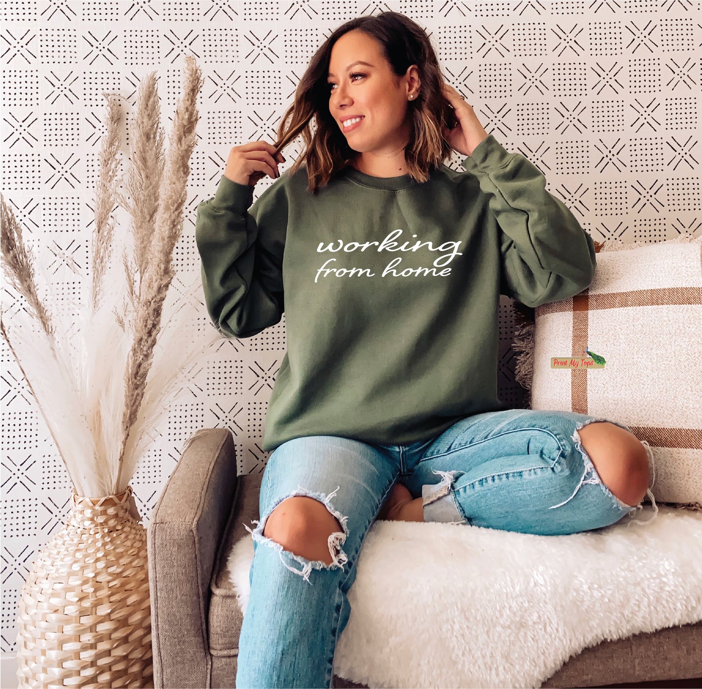 Working from Home Sweatshirt